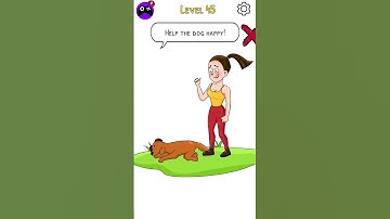 Brain Test level 45 gameplay walkthrough | All levels | android, iOS mobile | new update #short