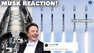 SpaceX just did something never done before...Musk Reaction!