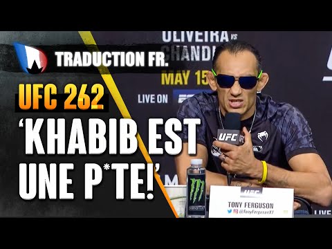 UFC 262 Oliveira vs. Chandler - Conference de Presse en FRANÇAIS : le show Tony Ferguson