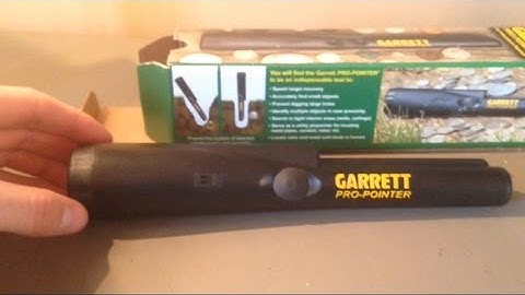 Garrett Pro Pointer Unboxing