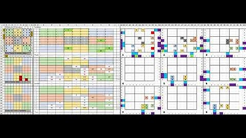 sudoku LA times july 30 2020 expert rated solved using Excel