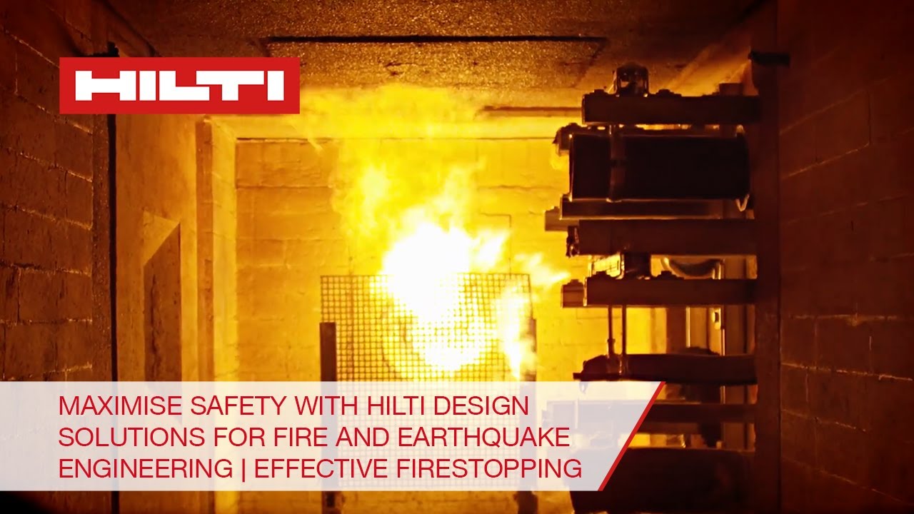 Ensure safety with Hilti Design Solutions for Fire & Earthquake