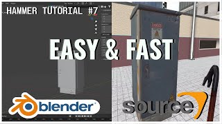 How to port MODELS from BLENDER to SOURCE - Easy and Fast