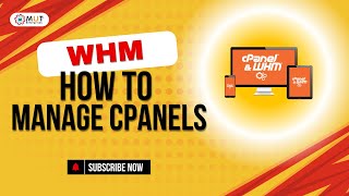 WHM Tutorials: Ultimate Guide on How to Manage cPanel in WHM | Sociolance | MUT Enterprises #whm