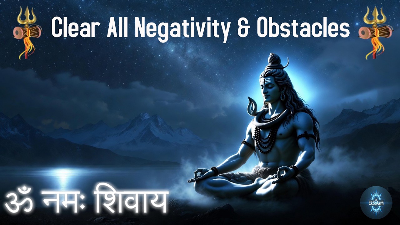 Om Namah Shivay | 2 Hours Deep Powerful Chant | Clear All Negativity & Obstacles 🔱