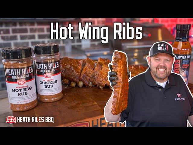 Heath's Hot Wing Recipe ON RIBS  Hot Wing Baby Back Ribs on the