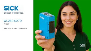 SICK WL260-S270 Photoelectric Sensor | Retro-reflective with Dual-Lens | INOSAKI Automation