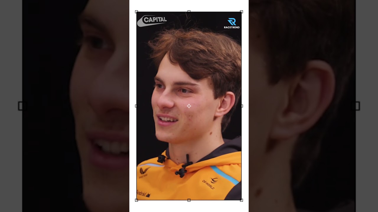 Oscar Piastri not expecting his mom's picture 😂 