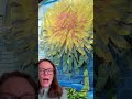 Art Critic in 1 Minute Kris Campbell Resilience #dandelions #artwork #artreview #fiberarts