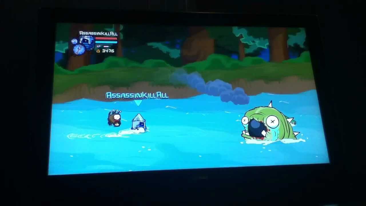 Castle Crashers Catfish Boss YouTube