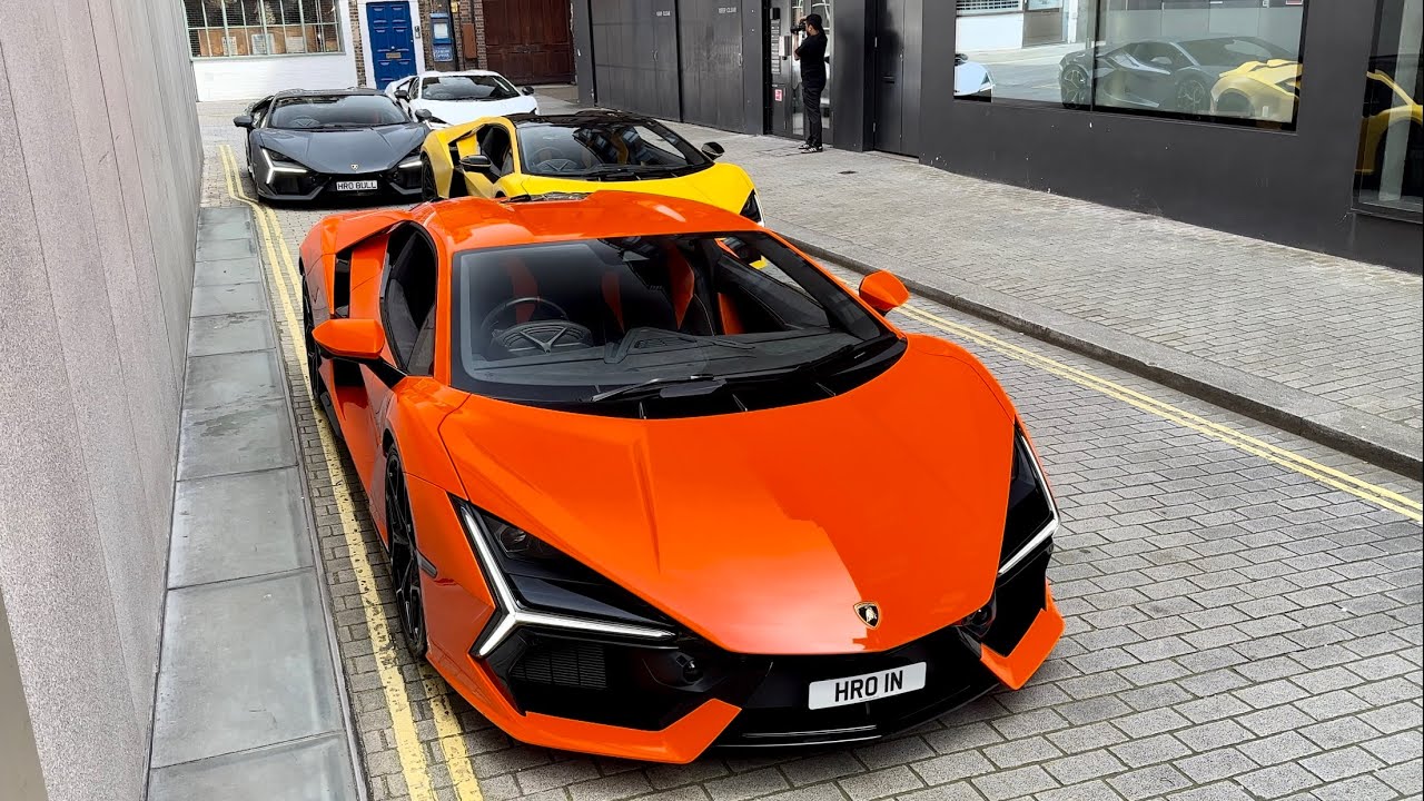 Lamborghini Revuelto Takeover in London!!!