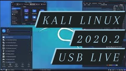 kali linux latest version 2020.2 Installation and Live USB(Pendrive) Preview