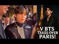 V BTS Shines Bright in Paris 2025 🌟 Celine Fashion Show Turns Into His Stage!