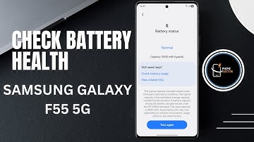 How to Check Battery Health On Samsung Galaxy F55 5G | Full Guide & Hidden Tips