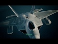 7 f22 ace combat 7  skies unknownf22 test runair to air