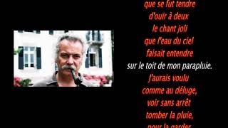 Georges Brassens Le parapluie