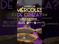 ✝️🛐💜el Miércoles de Ceniza 5 de marzo, acude a tu parroquia para recibir la imposición de ceniza⛪