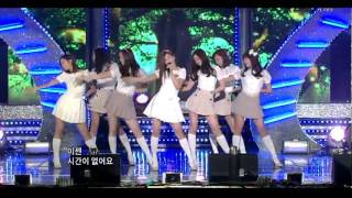 110424 A Pink - I Don't Know | Debut Stage LIVE @ Inkigayo Resimi