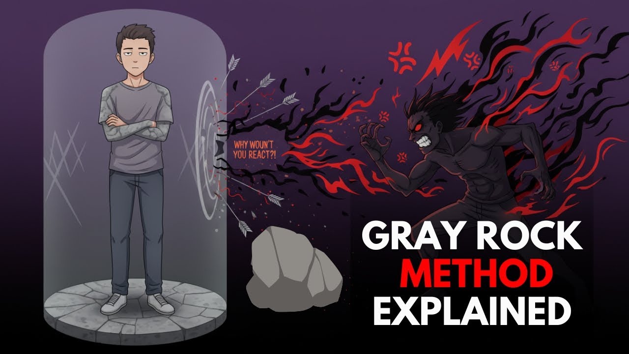 The Gray Rock Method: How to Make Toxic People Lose Interest in You