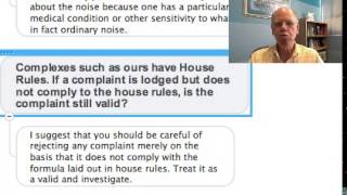 Video Tutorial 106: Noise Nuisance in Schemes - Paddocks