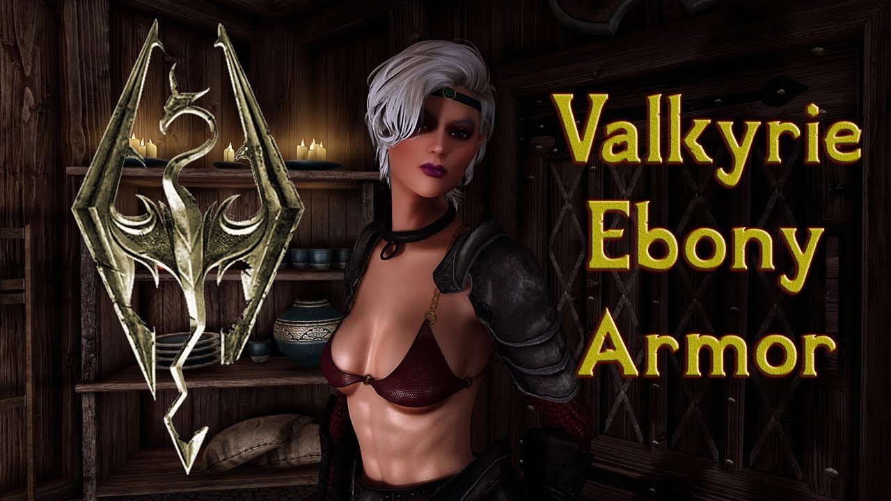 Ebony Valkyrie Armor (by comrade1280) - SSE Custom Port at Skyrim Special  Edition Nexus - Mods and Community