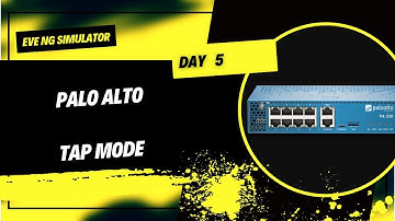 LAB 5 : Palo Alto Firewall in TAP Mode