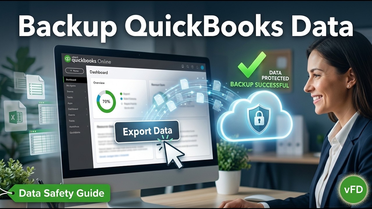 Backup QuickBooks Online Data [Definitive Guide] - YouTube