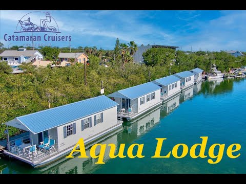 ⁣The Best Rental Unit for Marinas? Aqua Lodge Tour