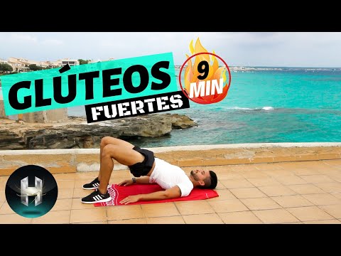 Rutina para fortalecer GLÚTEOS y PIERNAS 🔥 |  Ejercita en 9 minutos!