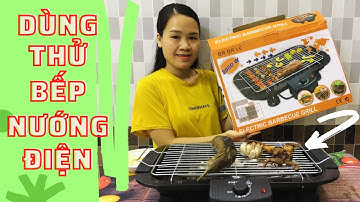 Dùng thử bếp nướng điện không khói giá rẻ 2021 | Thuy Nguyen & Family