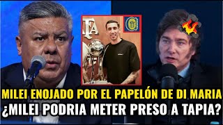 Download Lagu MILEI ESTALLÓ CONTRA DI MARIA Y TAPIA POR SER CAMPEONES EN ESCRITORIO MP3