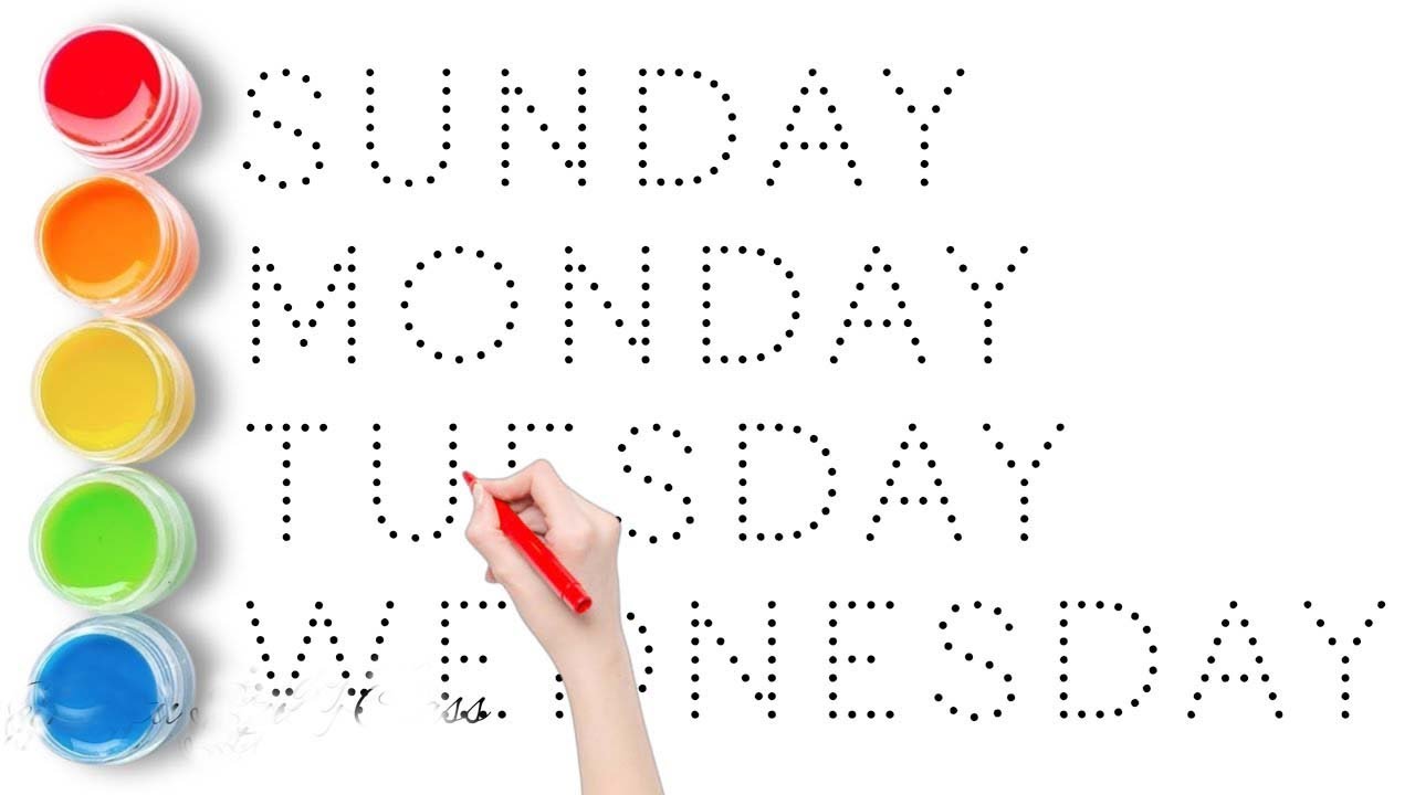 Sunday Monday II Days of the week | Week Name | Primary Study Class 🎒 ...