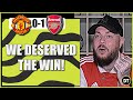 We were poor but we deserved the win  man united 01 arsenal  match reaction
