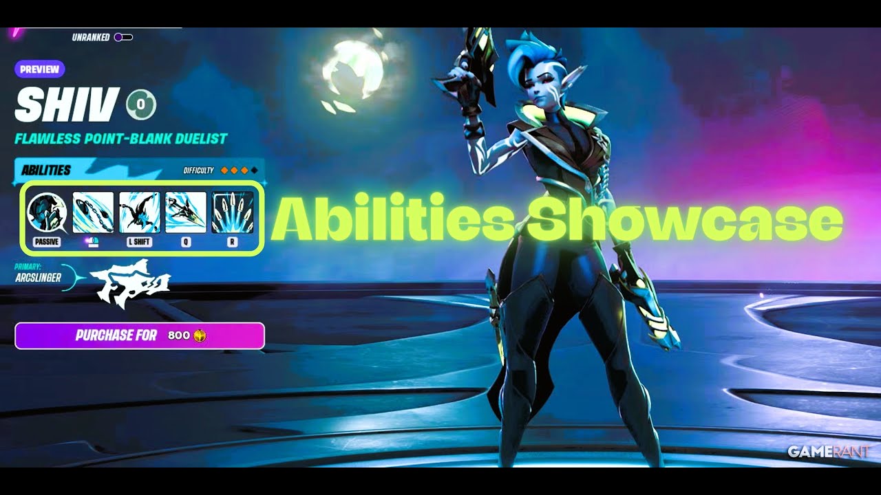 SUPERVIVE Ability Showcase - Shiv - YouTube