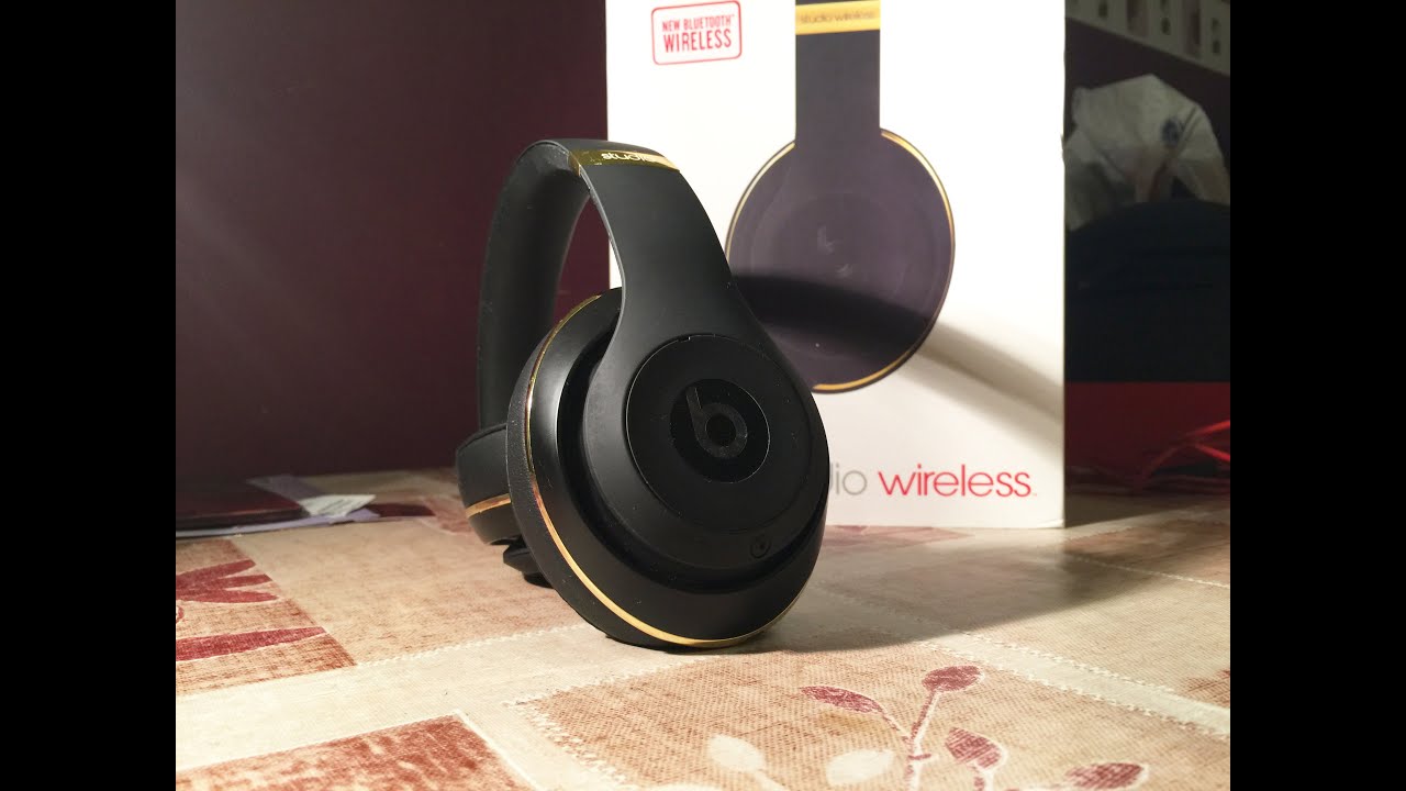 Beats By Dr Dre Studio V2 Wireless Replica Gold And Black Alexander Wang Unboxing Mini Review Youtube
