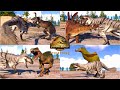 YUTYRANNUS Death Animation vs All Herbivore and Carnivore Dinosaurs | Jurassic World Evolution 2