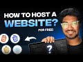 How to host a website for free in 2024  get a link for your website  tamil