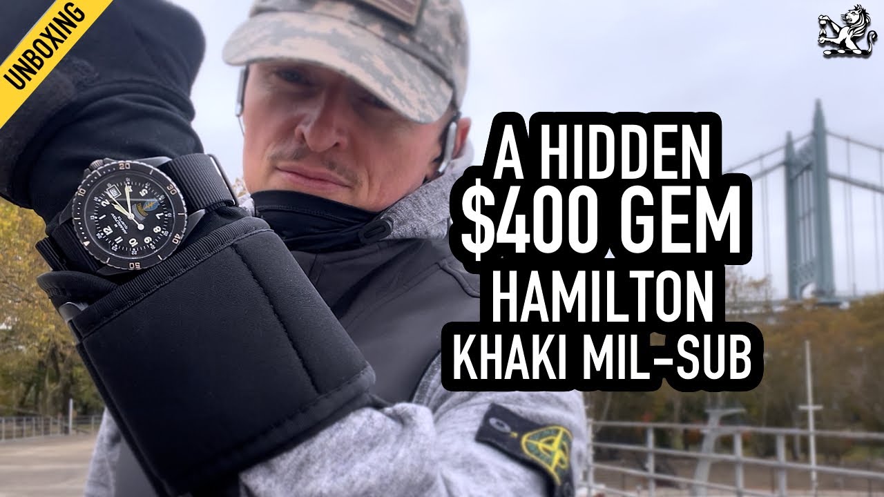 A 38mm $400 US Special Forces Submariner: Hamilton