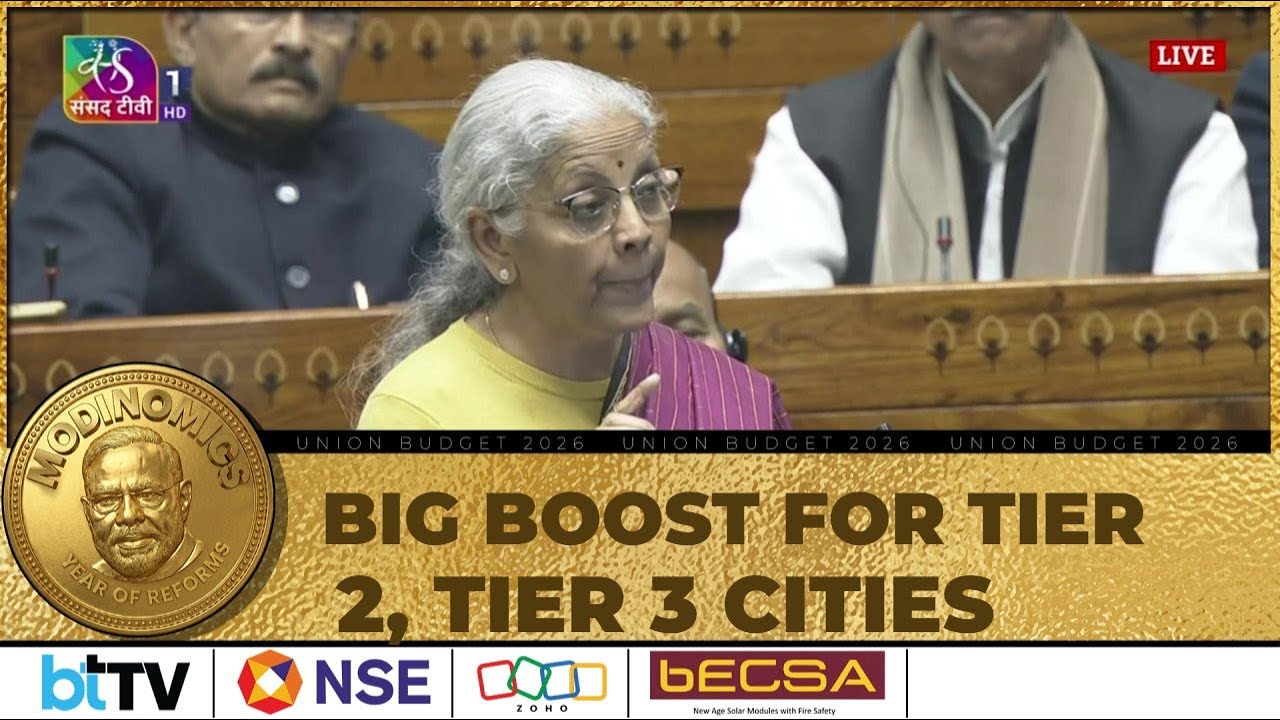 FM Pitches Tier-2, Tier-3 Cities As New Growth Engines, Announces 7 High-Speed Rail Corridors