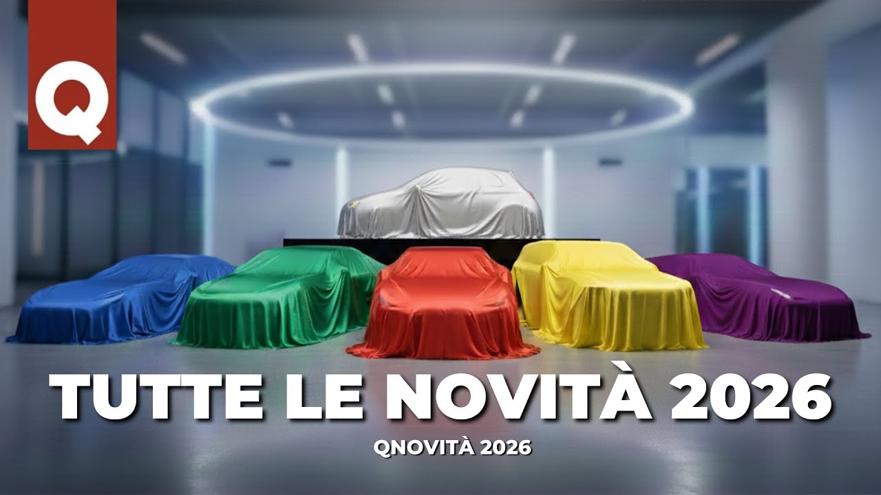 Le NOVITÀ in arrivo nel 2026 (DACIA, TOYOTA, LANCIA, VW, FIAT)