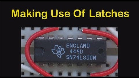 Digital Electronics - Latches Part 2   #103