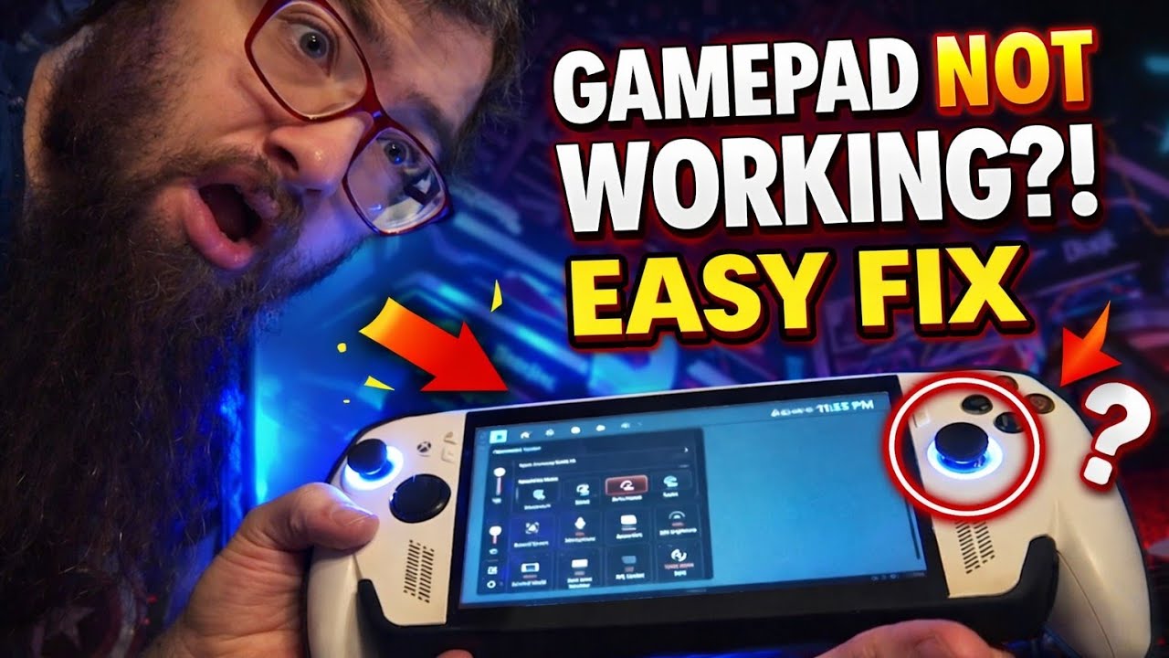 ROG Ally PC Handheld Gamepad Not Working How To FIX* 2026 - YouTube