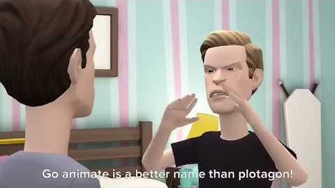 Go animate vs Plotagon!