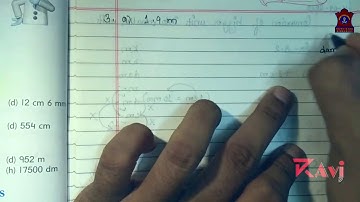 Mathematics grade 5 | Ch 8- Measurements - Ex-8.2| APS BINNAGURI