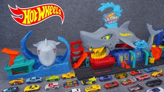 Hot Wheels Collection Unboxing Review ASMR 🔥 Hot Wheels City Ultra Shark Car Wash