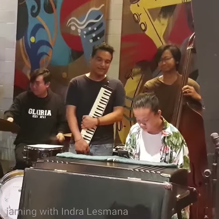Jerome with Indra Lesmana