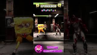 BOB ESPONJA MOD NO MORTAL KOMBAT 🏄‍♂️ #cercadevelho #bobesponja #mortalkombat #foryou  #games