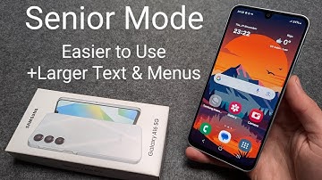 Senior Mode on Samsung Galaxy A16 5G - Make it More Suitable for Elderly & People with Poor Vision