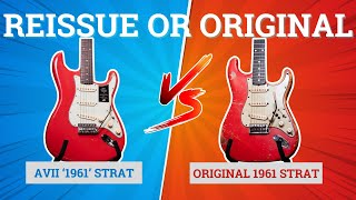 REISSUE VS ORIGINAL - 1961 Fender Stratocaster! | Martin Meets Guitars