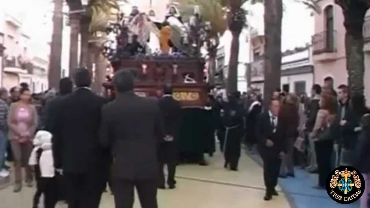 Banda de Cornetas y Tambores Tres Caídas de Arcos de la Frontera, marcha: María Stma. Del Rocío